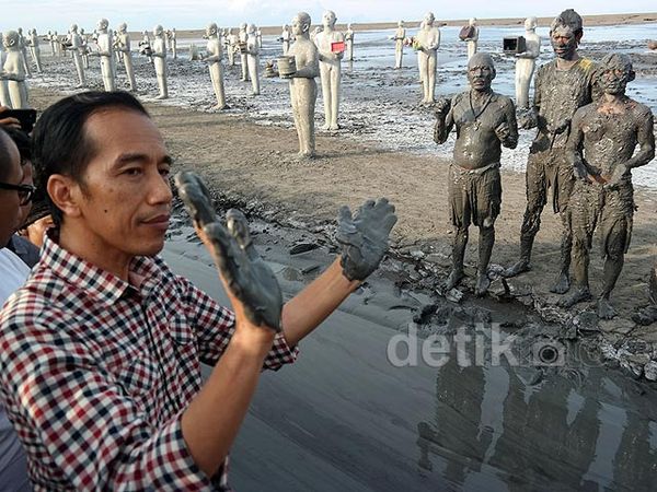 Jokowi Temui Korban Lumpur Lapindo