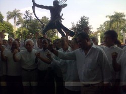 Didukung Ratusan Atlet, Hatta Serukan Indonesia Jadi Macan Asia