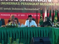 Rakernas Dihadiri Jokowi-JK, Ketum Muslimat NU Tetap Bebaskan Anggotanya Memilih