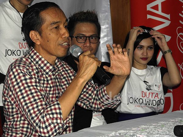 Puluhan Artis Dukung Jokowi