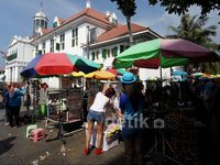 PKL Kembali Marak di Kota Tua
