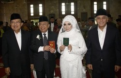 Melihat Suasana Pernikahan KH Maruf Amin yang Mendekatkan 2 Cawapres