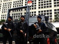 Gedung KPU Dijaga Ketat