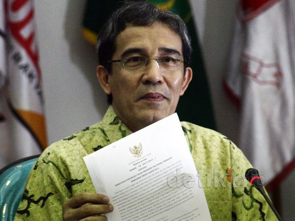 KPU Tetapkan Capres-Cawapres 2014