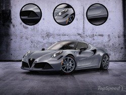 Begini Tampang Alfa Romeo 4C Terbaru
