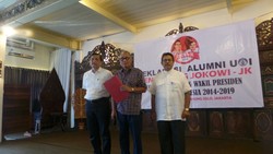 Politikus Senior Golkar Ikut Deklarasi Alumni UI Dukung Jokowi