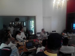 Nobar Pengundian Nomor Pilpres, Kubu Jokowi-JK DKI Bersorak Dapat Nomor 2