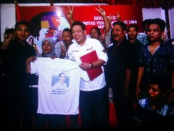 Komunitas Pedagang Kaki Lima Jakarta Deklarasi Dukung Jokowi-JK