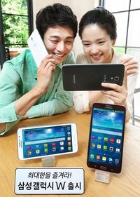 Samsung Galaxy W Si Smartphone Raksasa