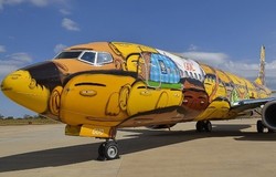 Keren! Pesawat Timnas Brasil Disulap untuk Piala Dunia