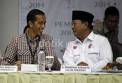 Prabowo dan Jokowi Tak Hadiri Peresmian Pengawas Tayangan Kampanye