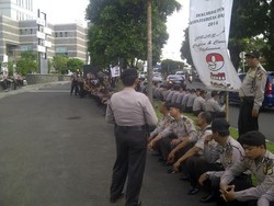 Amankan Deklarasi Pemilu Damai, Polisi Siapkan Water Cannon dan Barracuda