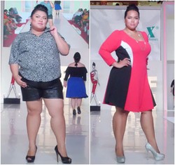 Foto: Ketika Wanita Bertubuh Ekstra Jadi Model Busana Plus Size