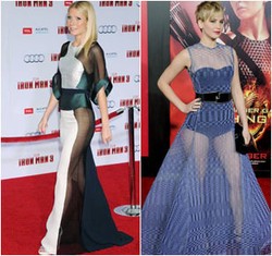 Bukan Cuma Rihanna, 6 Seleb Ini Juga Pernah Tampil dengan Gaun Transparan