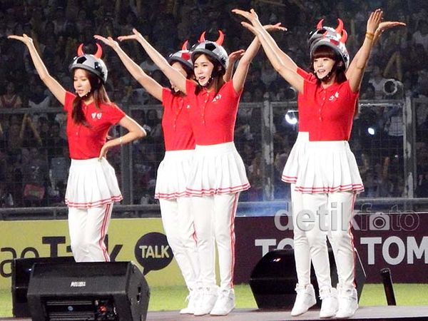 Jumping Bareng Crayon Pop di Asian Dream Cup Jakarta
