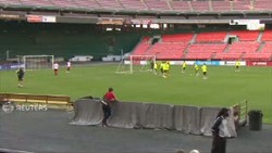 La Roja Gelar Latihan di Washington DC