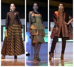 Poppy Dharsono Rilis Koleksi Gaun Malam Mewah dari Tenun dan Batik