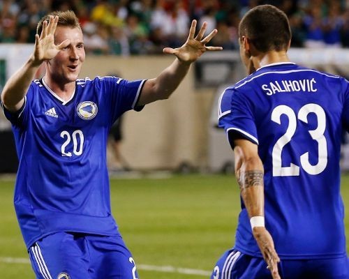 Bosnia Menang Tipis atas Meksiko