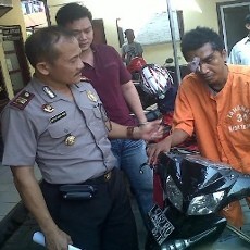Gagal Curi Motor, Fikir Babak Belur Dimassa