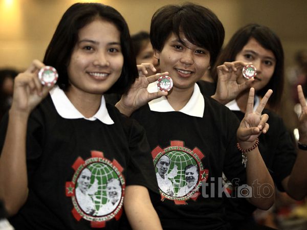 Sejumlah TKI Dukung Jokowi-JK