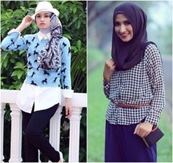 Hijab Style: Gaya 4 Hijabers Cantik Pemenang Hijab Hunt 2012