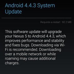 Asyik... Android KitKat 4.4.3 Sudah Bisa Dicicipi