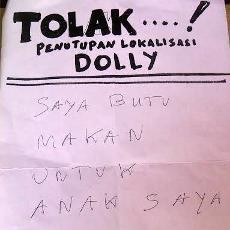 Ini Isi Surat Curhat PSK dan Pekerja Lokalisasi Dolly-Jarak