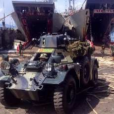 Usai Latgab TNI, Ribuan Pasukan Bertolak dari Lanal Banyuwangi