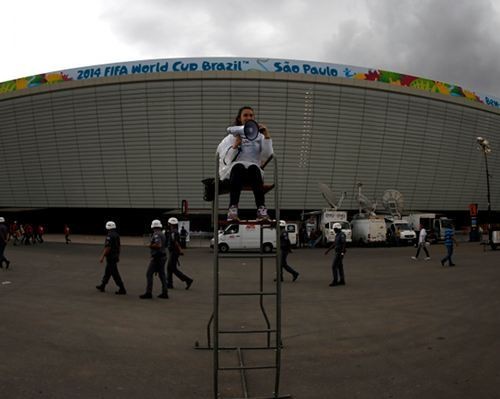 Vidyah, Satu-satunya Relawan Piala Dunia 2014 dari Indonesia