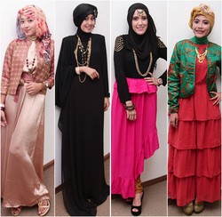 Hijab Style: Penampilan Glamour 4 Pemenang Hijab Hunt 2013
