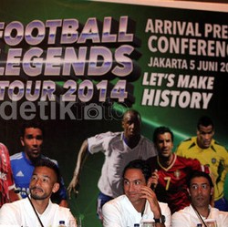 Nesta, Rui Costa, Gattuso, dan Nakata Sudah di Jakarta