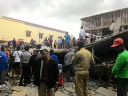 12 Pekerja Tewas karena Ruko Ambruk di Samarinda, 45 Lainnya Misterius