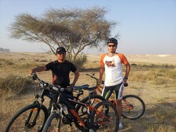 Gowes Ala Padang Pasir di Qatar
