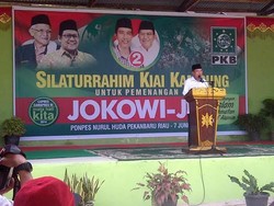 JK Yakin Kemenangan Jokowi-JK di Riau Capai 70 Persen