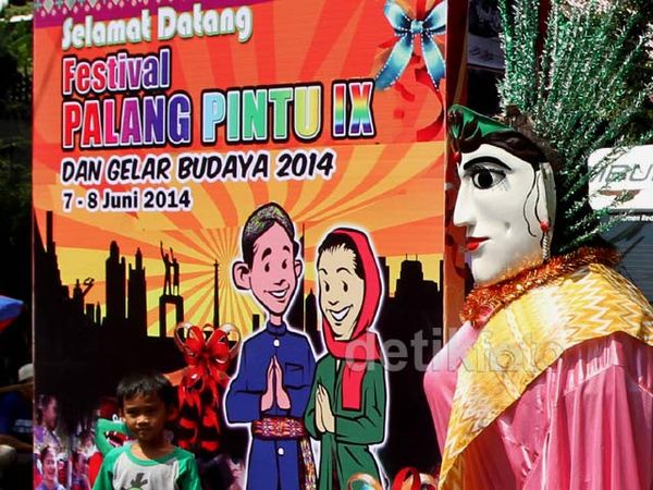 Festival Palang Pintu di Kemang
