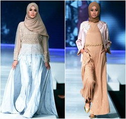Ria Miranda & Khanaan Shamlan Pamer Koleksi di Esmod Fashion Festival 2014