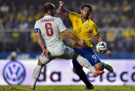 Brasil Menang Tipis atas Serbia