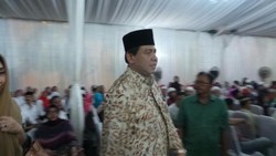 Ditemani Istri, CT Hadiri Haul Taufiq Kiemas