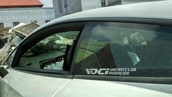 Ada Stiker Dream Club Indonesia di Mobil Lamborghini Edy yang Hancur