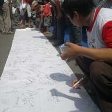 Buruh dan LSM Sidoarjo Deklarasi Jokowi-JK