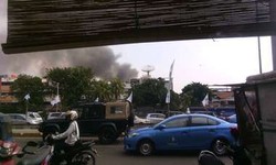 15 Unit Damkar Tangani Kebakaran di Kartini Jakpus