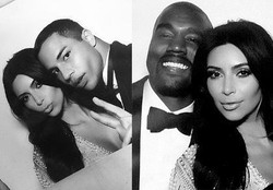 Ciuman Mesra Kim Kardashian di Hari Ulang Tahun Kanye West
