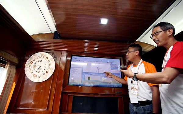 Telkomsel Cek Jaringan di Jalur Mudik Kereta