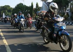 400 Bikers Kumpul di Jambore Nasional Honda Revo