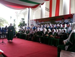 Didukung Ibu-ibu Tangsel, Idrus Marham: Bagi Prabowo-Hatta Perempuan Tiang Negara