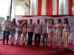 Girlband SOS dan Boyband S4 Deklarasi Dukung Prabowo-Hatta