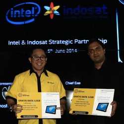 Intel Gandeng Indosat Geber Tablet 3G