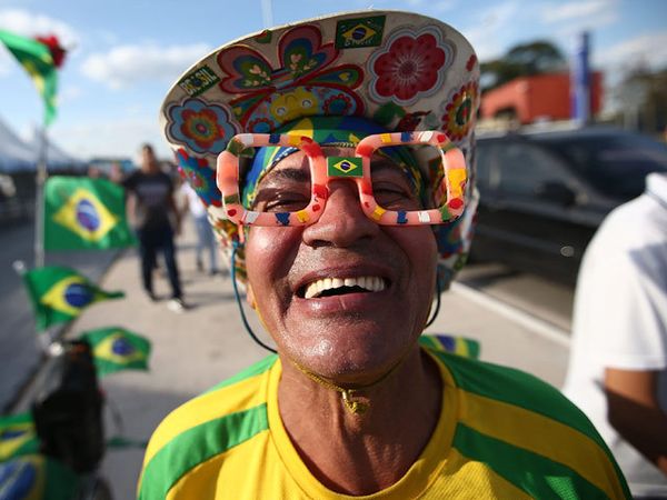 Warga Sao Paulo Tonton Latihan Pembukaan Piala Dunia
