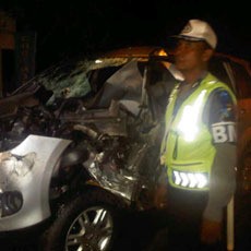 Kecelakaan di Ngawi, 3 Orang Tewas