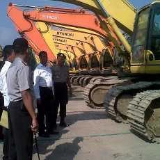 Polisi Pamer Hasil Sitaan Galian C, Empat Orang Ditetapkan Tersangka